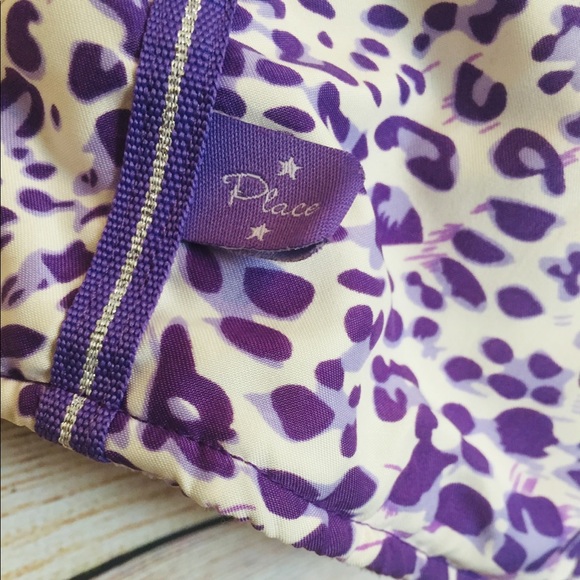 Children’s Place Cheetah Puffer Jacket - Picture 3 of 4